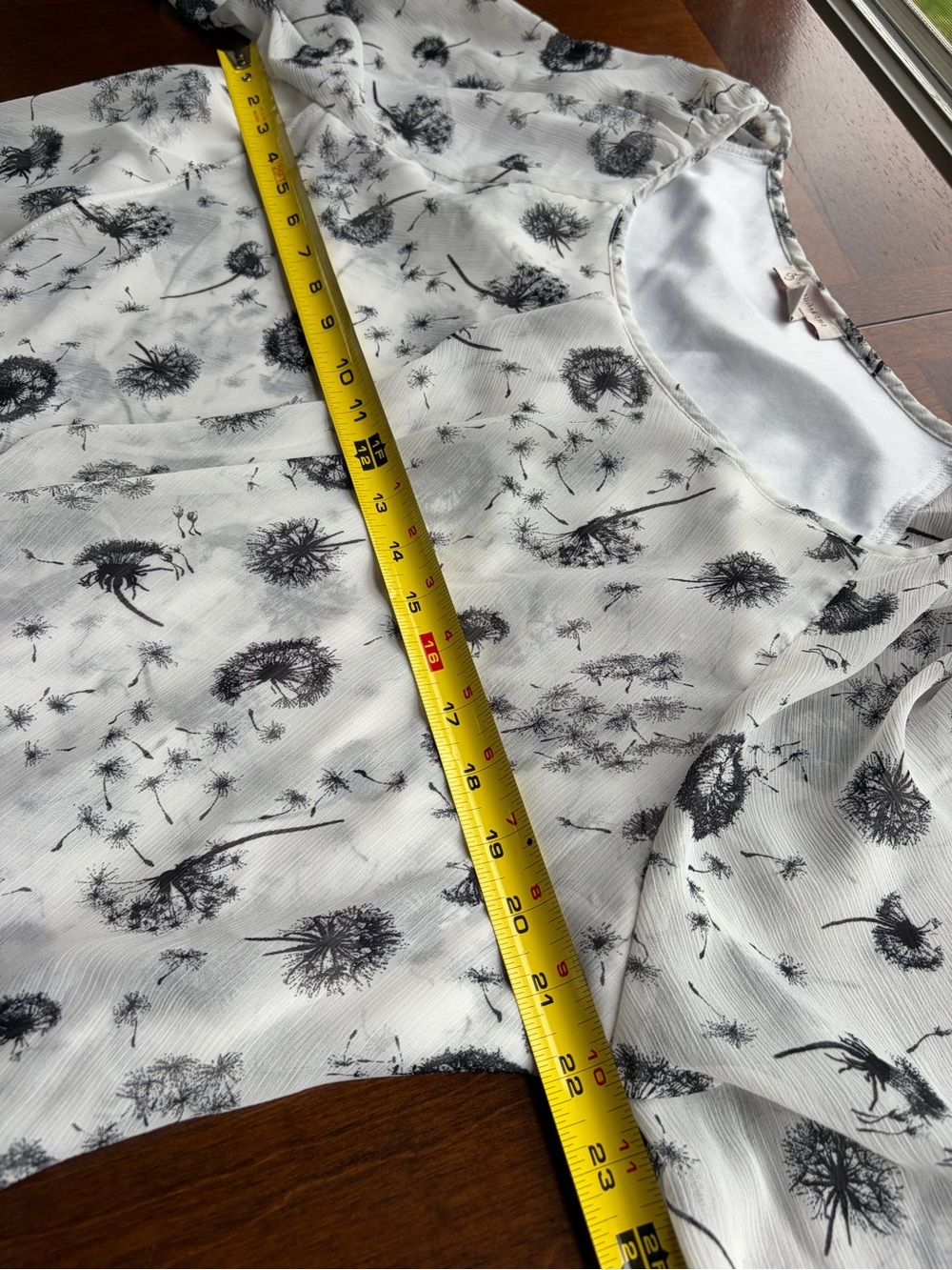 Dressbarn | Dandelion Sheer Blouse - Picture 6 of 12